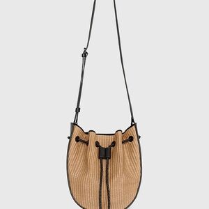 Rebecca Minkoff Tan and Black Crossbody Bag